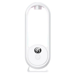 White Smart Aromatherapy Diffuser - Ultrasonic Mist Air Freshener with LED Light and Wall Mount