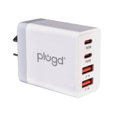 4 PORT WALL CHARGER USB C+USB A
