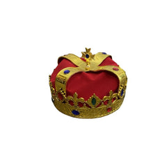 Deluxe Kings or Queens Crown Hat with Gems