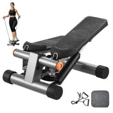 VEVOR Stair Stepper for Exercise at Home Mini Stepper with Resistance Band
