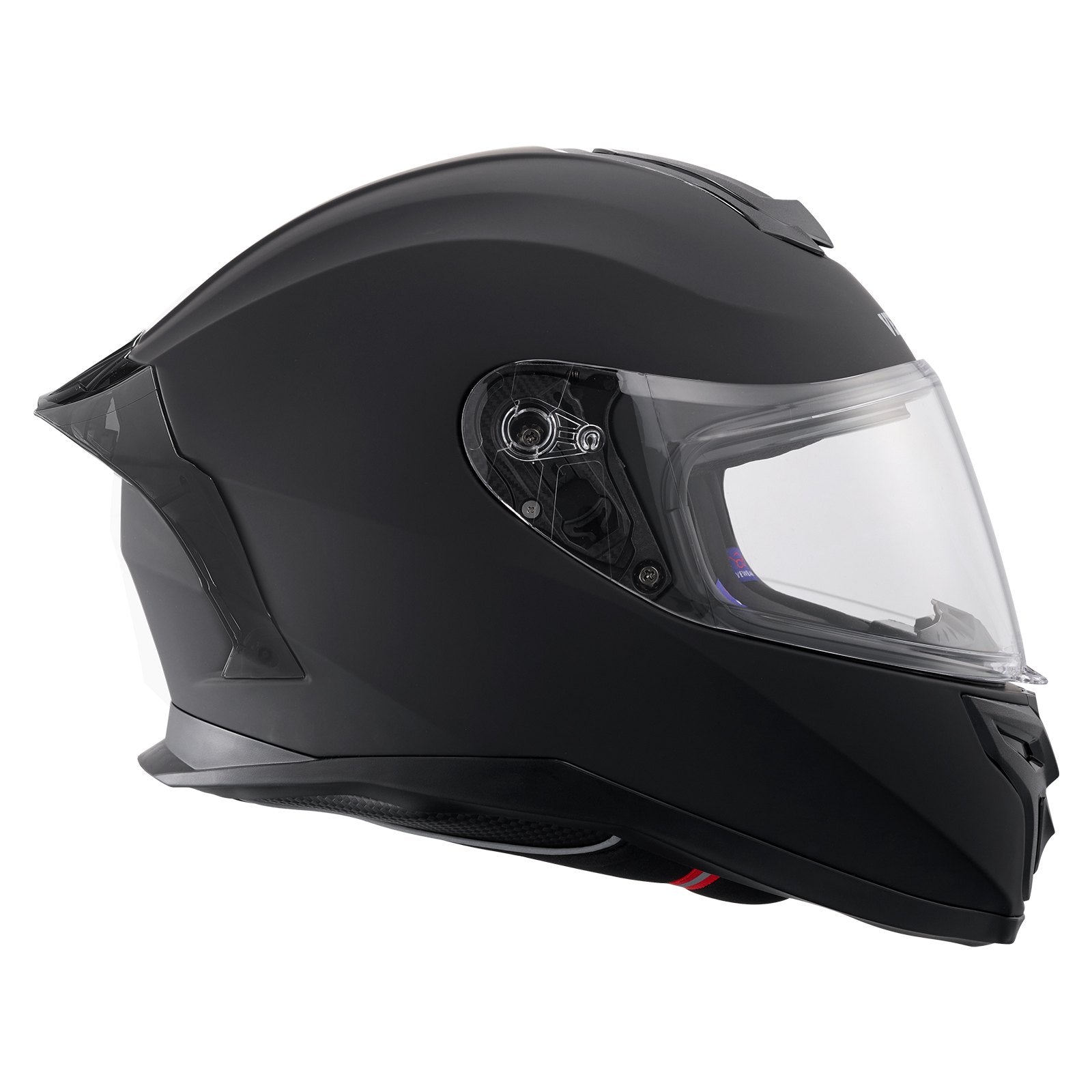 VEVOR Full Face Motorcycle Helmet Motocross Helmet with Bluetooth Slot