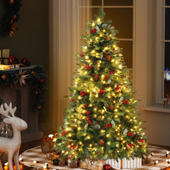 Jingle Jollys Christmas Tree 1.5m 160 LED Xmas Tree Party Decorations 355 Tips