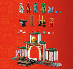 LEGO NINJAGO Ninja Spinjitzu Temple Action Toy Playset 71831