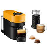 Nespresso De'Longhi Vertuo POP Coffee Machine Bundle Yellow ENV90