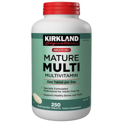 Kirkland Signature Adults 50+ Mature Multivitamin 250 Tablets
