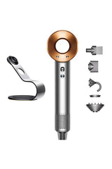 Dyson Supersonic™ hair dryer (Bright Nickel/Bright Copper) with Stand
