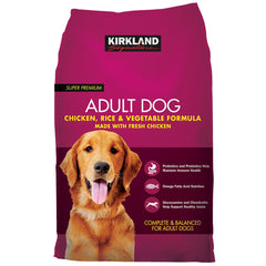 Kirkland Signature Super Premium Chicken, Rice and Vegetable Formula Adult Dog Food 12kg