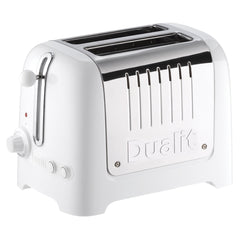 Dualit 2 Slot Lite Toaster White DU26209