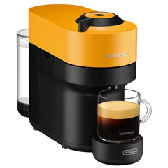 Nespresso De'Longhi Vertuo POP Coffee Machine Bundle Yellow ENV90
