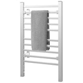 Devanti Heated Towel Rail Rack Electric Clothes Rails TW-C-FW-10-ALUM
