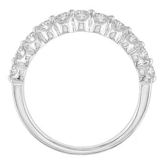 Platinum 0.50ctw Round Diamond Ring