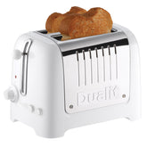 Dualit 2 Slot Lite Toaster White DU26209