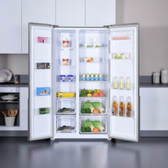 Euromaid Side By Side Fridge 563L ESBS563S