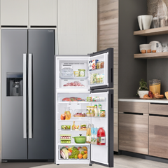 Samsung 348L Top Mount Refrigerator Black SRT3700B