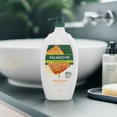 Palmolive Naturals Body Wash Milk And Honey With Moisturising Milk 2L