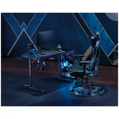 Eureka Ergonomic Explorer Edition Tempered Glass Gaming Desk GTG-I43