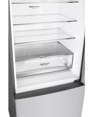 LG 420L Bottom Mount Fridge Stainless Steel GB-455PL