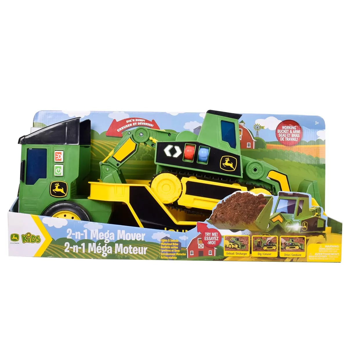 John Deere Maxx Action Mega Mover Truck 60cm