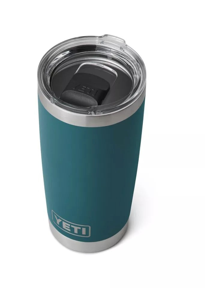 Yeti Rambler Tumbler 20oz/591ml with Magslider Lid - Agave Teal