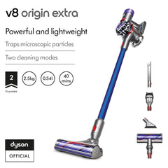 Dyson V8™ Origin Extra stick vacuum cleaner (Iron/Blue)