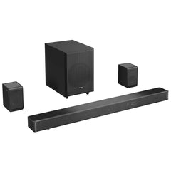 Hisense 5.1.2 Channel Dolby Atmos Soundbar With Wireless Subwoofer And Rear Speakers AX5120G