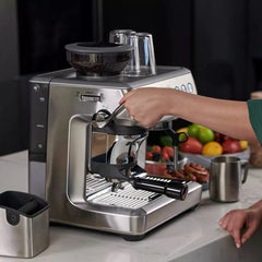 Breville the Barista Express Impress -Refurbished by Breville- Black Truffle