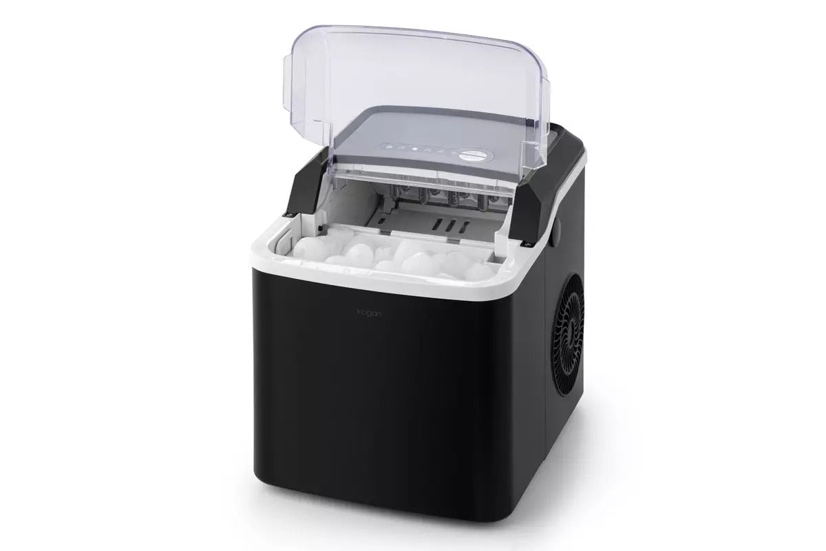 Kogan 12kg Ice Cube Maker with Self-Cleaning (Black), Ice Makers, Appliances