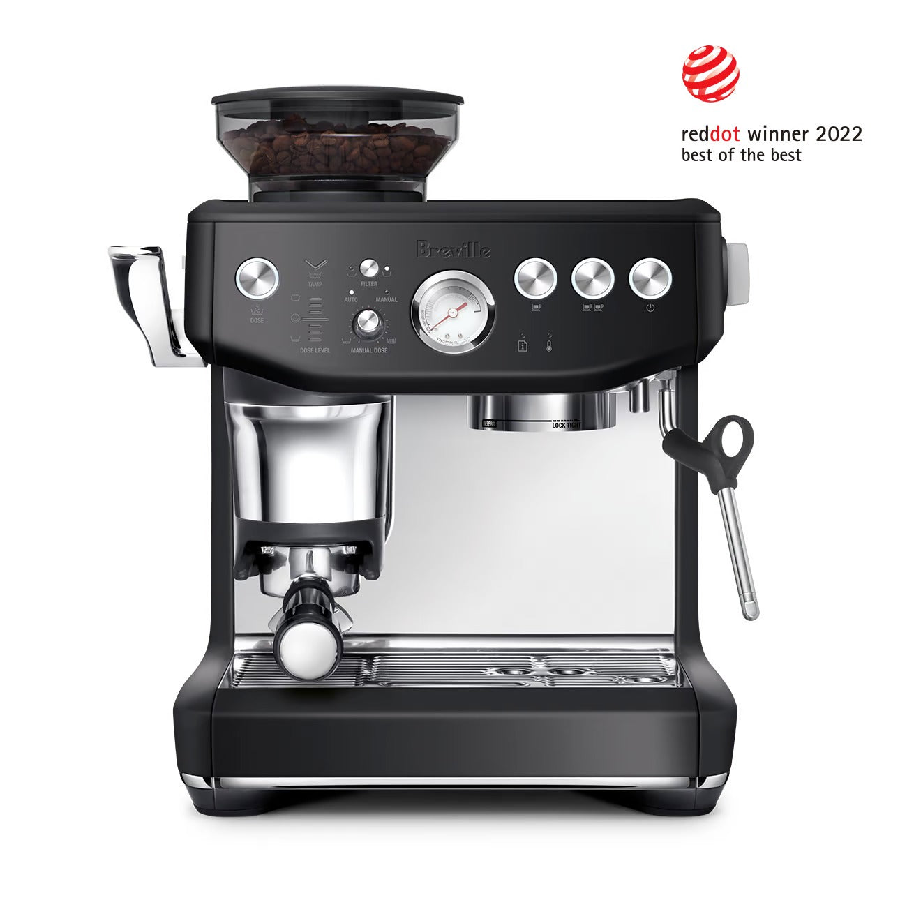 Breville the Barista Express Impress -Refurbished by Breville- Black Truffle