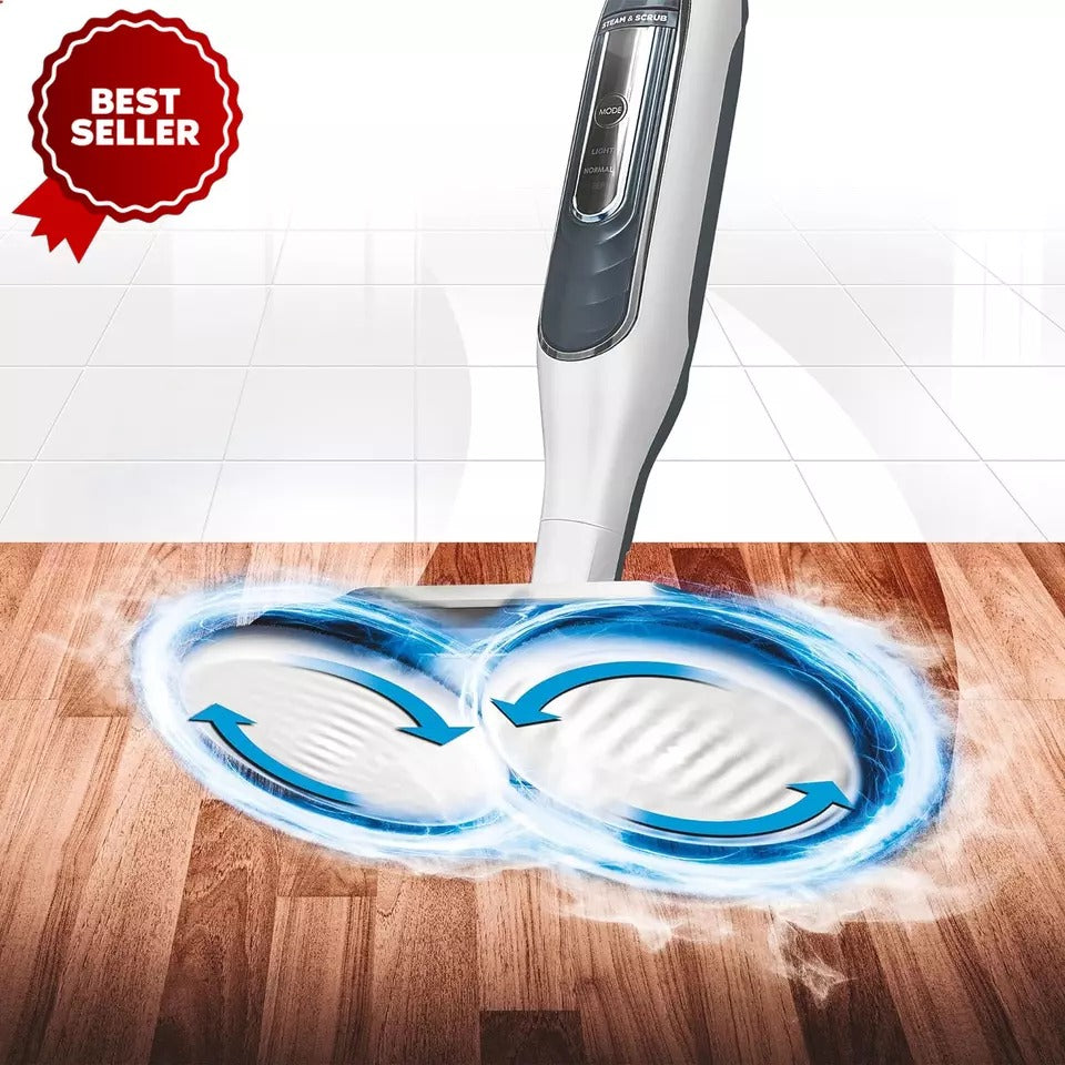 Steam & Scrub Mop, S7001ANZ, White