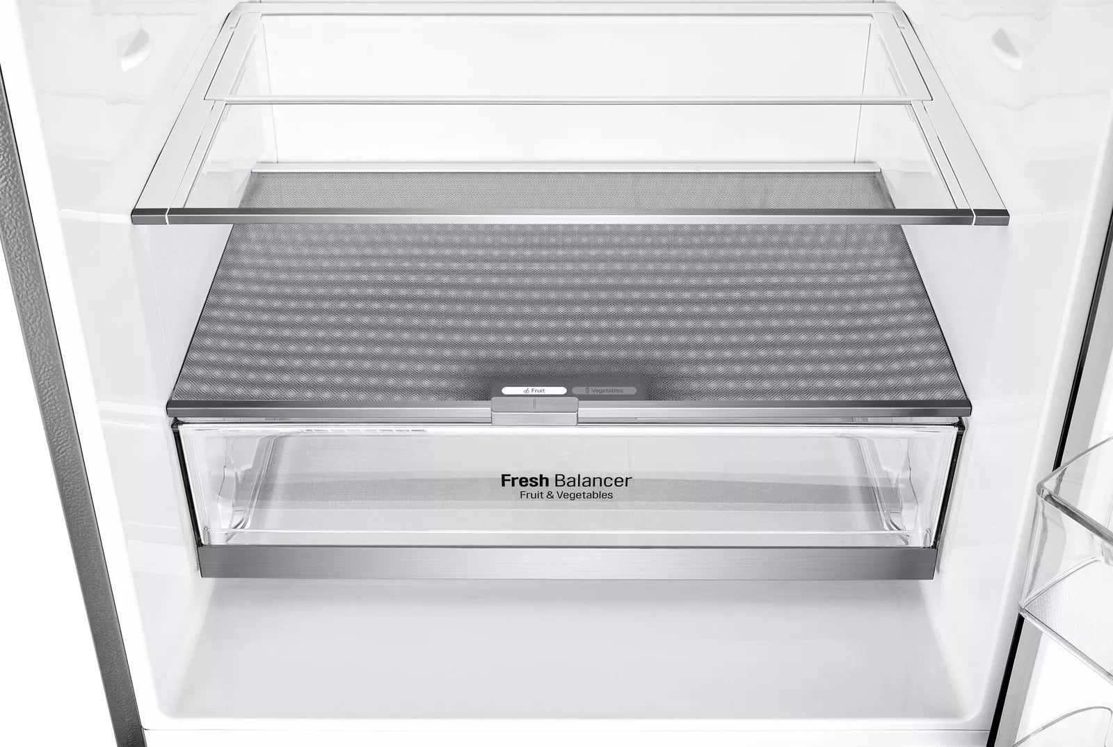 LG 420L Bottom Mount Fridge Stainless Steel GB-455PL