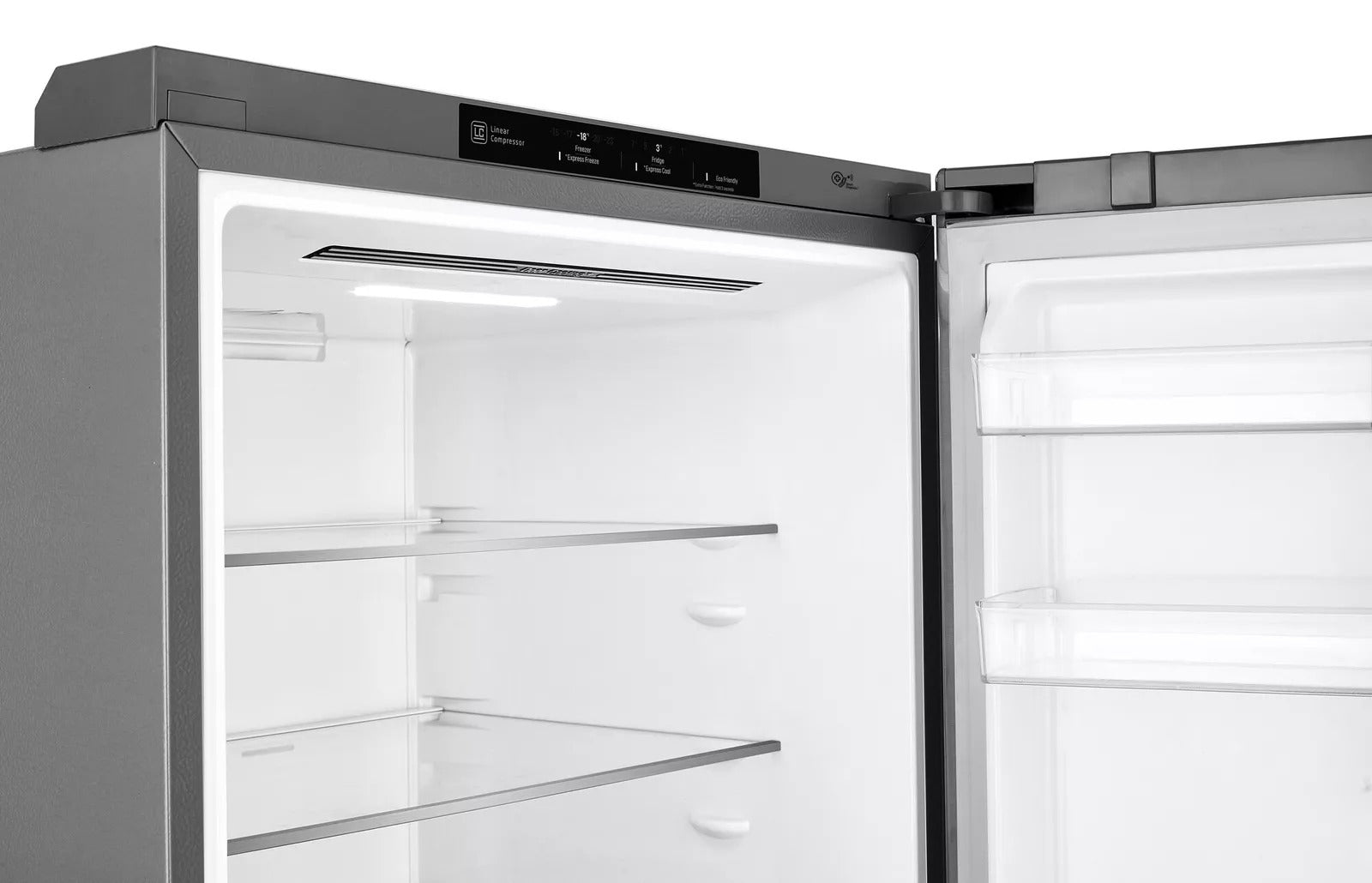 LG 420L Bottom Mount Fridge Stainless Steel GB-455PL