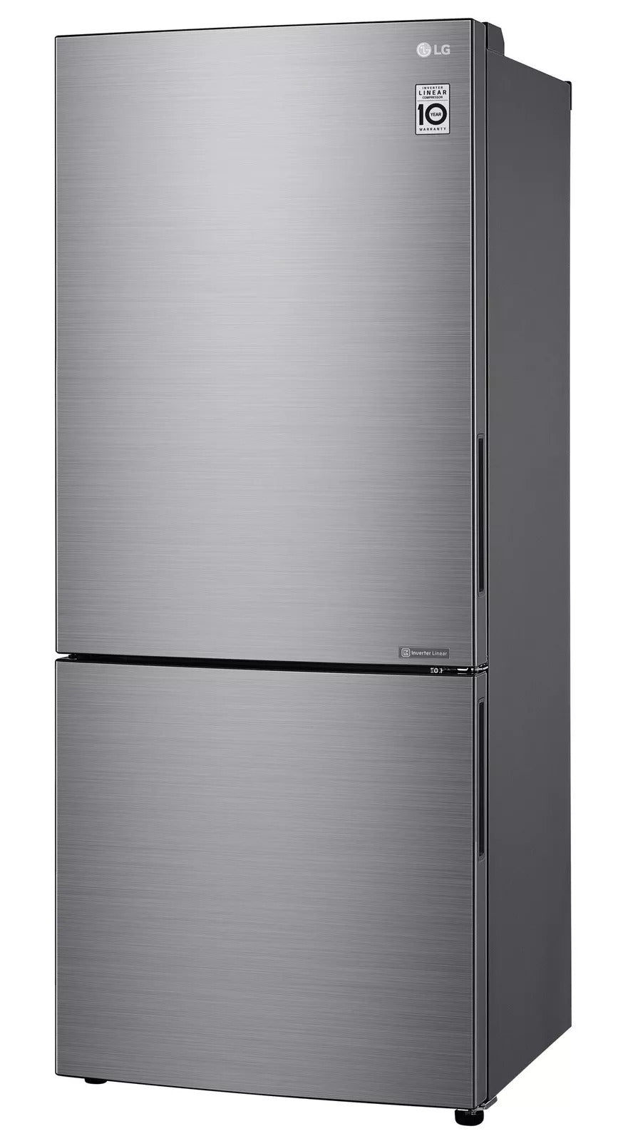 LG 420L Bottom Mount Fridge Stainless Steel GB-455PL