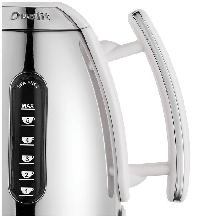 Dualit Lite Jug Kettle 1.5L Gloss White DU72041
