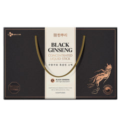 CJ Wellcare Hanppuri Black Ginseng Concentrated Liquid Sticks 30 x 8.2ml