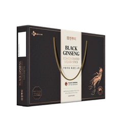 CJ Wellcare Hanppuri Black Ginseng Concentrated Liquid Sticks 30 x 8.2ml