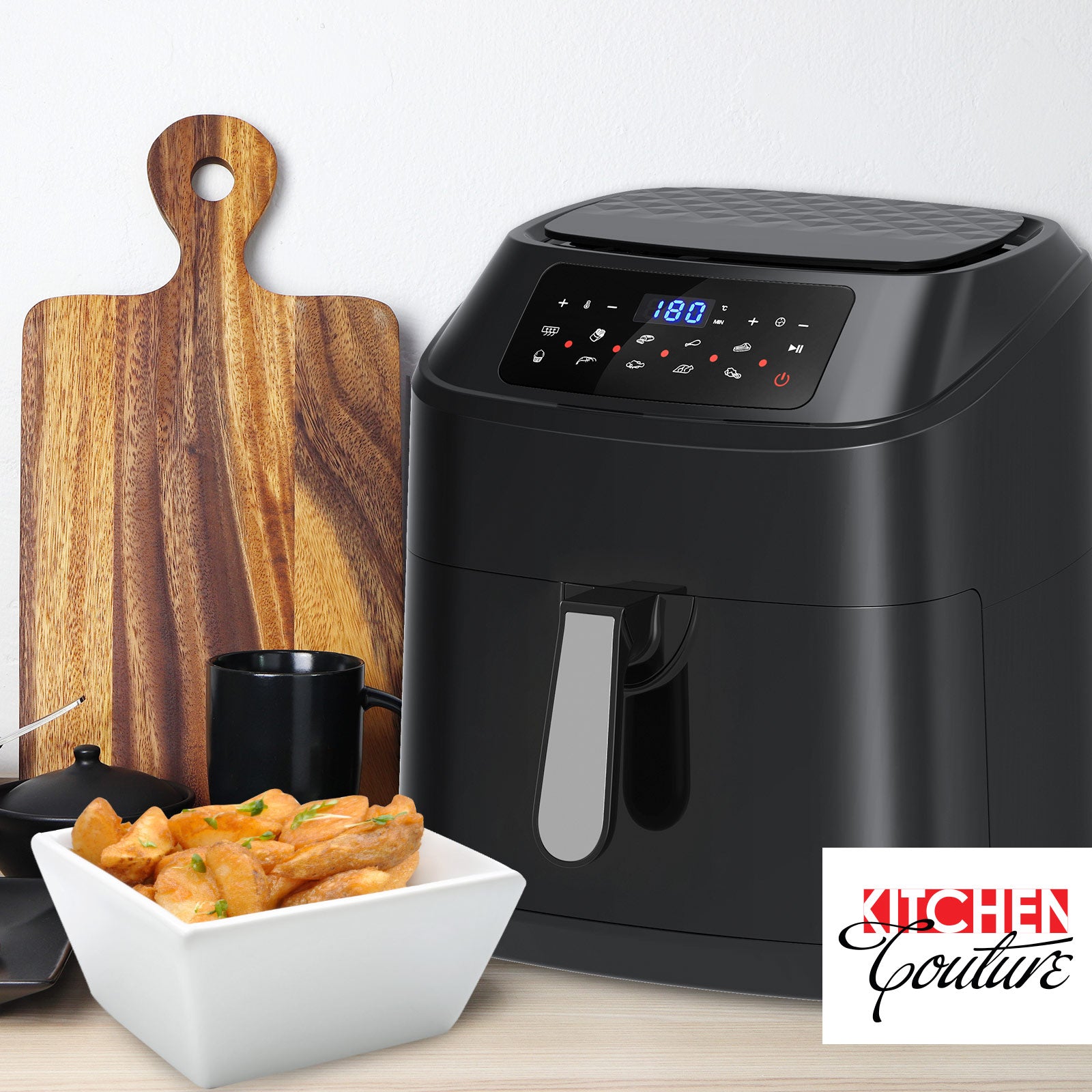 Kitchen Couture Digital 11.5L Air Fryer - Black