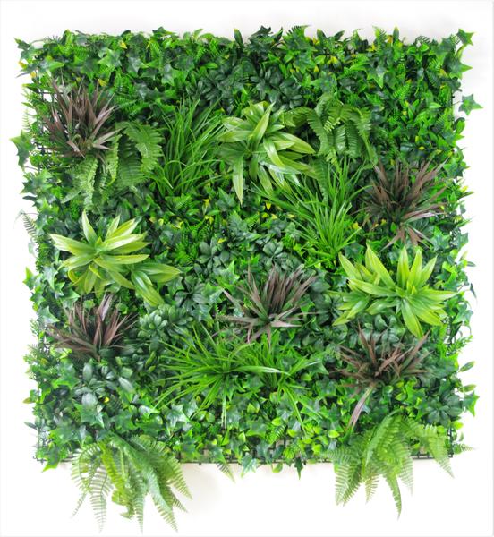 Coastal Greenery Vertical Garden / Green Wall UV Resistant 100cm x 100cm-SA_Rural