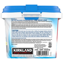 Kirkland Signature Safer Choice Dishwashing Pacs 2 x 115 Count