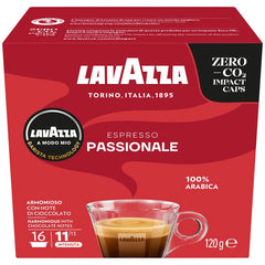 Lavazza A Modo Mio Passionale Coffee Capsules 96 Pack