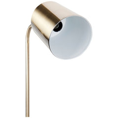 CAFE Lighting & Living Snapper Floor Lamp Gold Marble