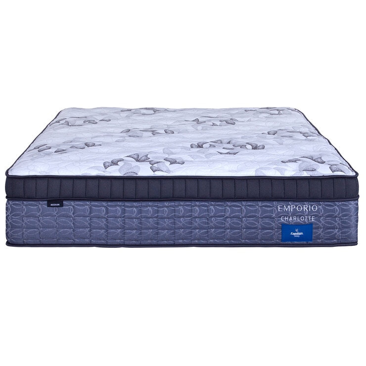 Comfort Sleep Emporio Charlotte Queen Mattress With Luna Floating Base