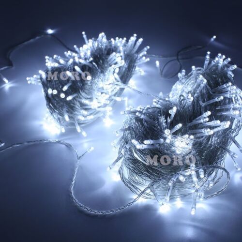 Warm White 500LED 100M Waterproof Christmas Fairy String Lights Wedding Garden