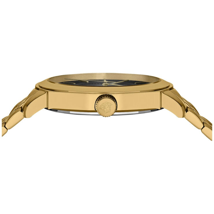 Versace Men's Icon Classic Gold Tone Medusa Watch