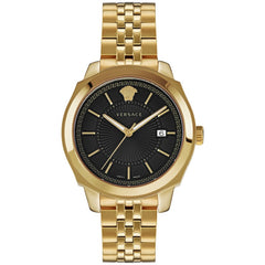 Versace Men's Icon Classic Gold Tone Medusa Watch