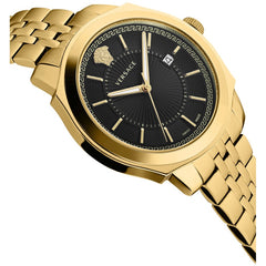 Versace Men's Icon Classic Gold Tone Medusa Watch