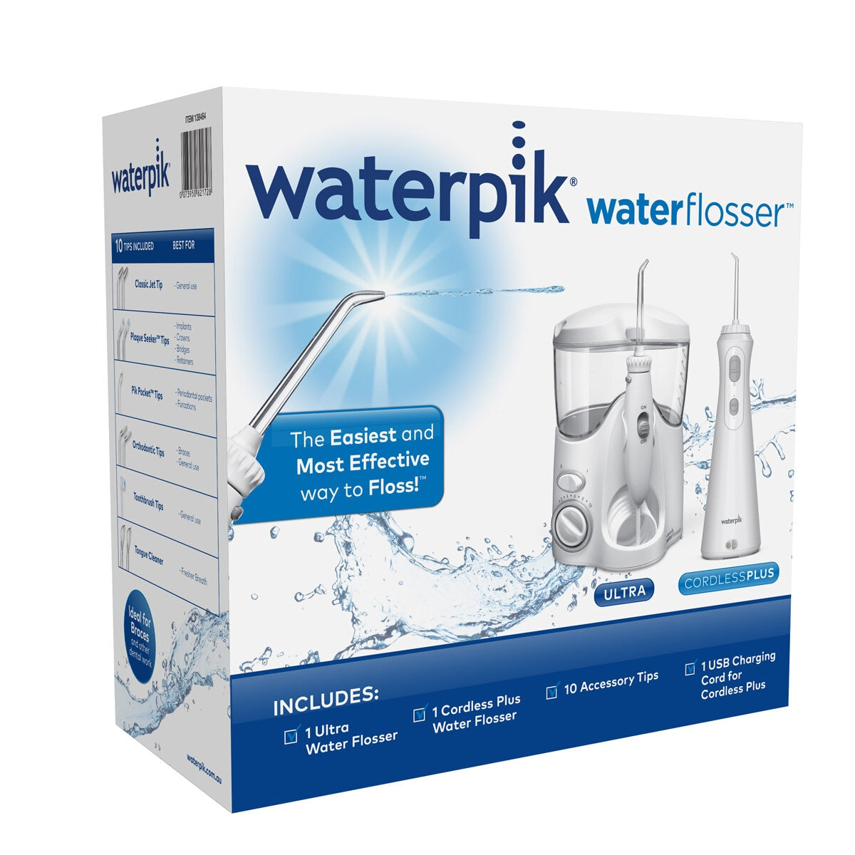 Waterpik Ultra And Cordless Plus Waterflosser Pack