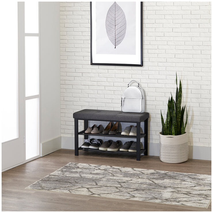 Neatfreak Upholstered Shoe Storage Bench