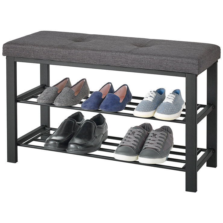 Neatfreak Upholstered Shoe Storage Bench