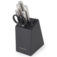 KitchenAid Stainless Steel Cutlery Set With Knife Sharpener 7 Piece Set