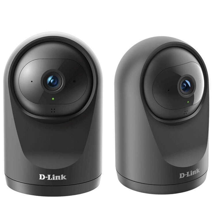 D-Link Compact Full HD Auto Tracking Pan & Tilt Wi-Fi Camera DCS-6500LHV2 2-Pack